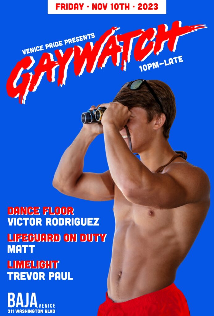 Gaywatch - Friday - November 10, 2023